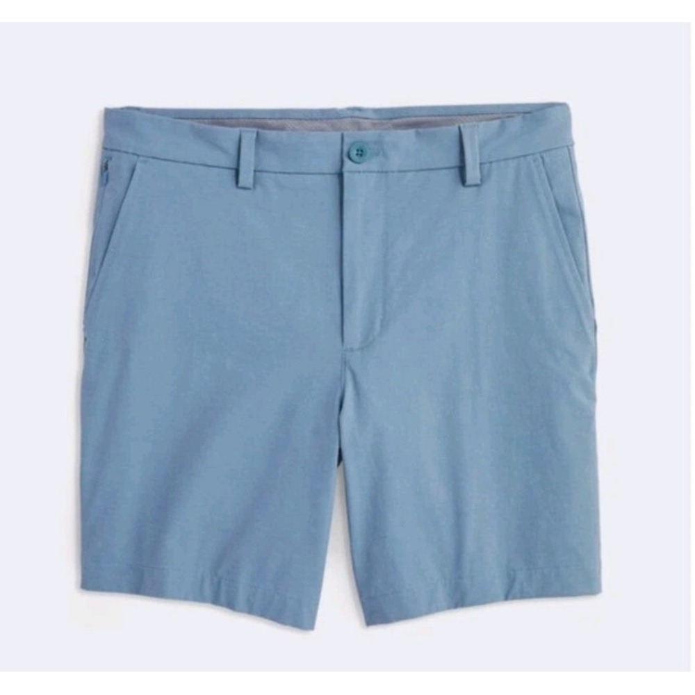 NWT Vineyard Vines Men's 7" On The Go Short Sz 42 In Smoke Blue